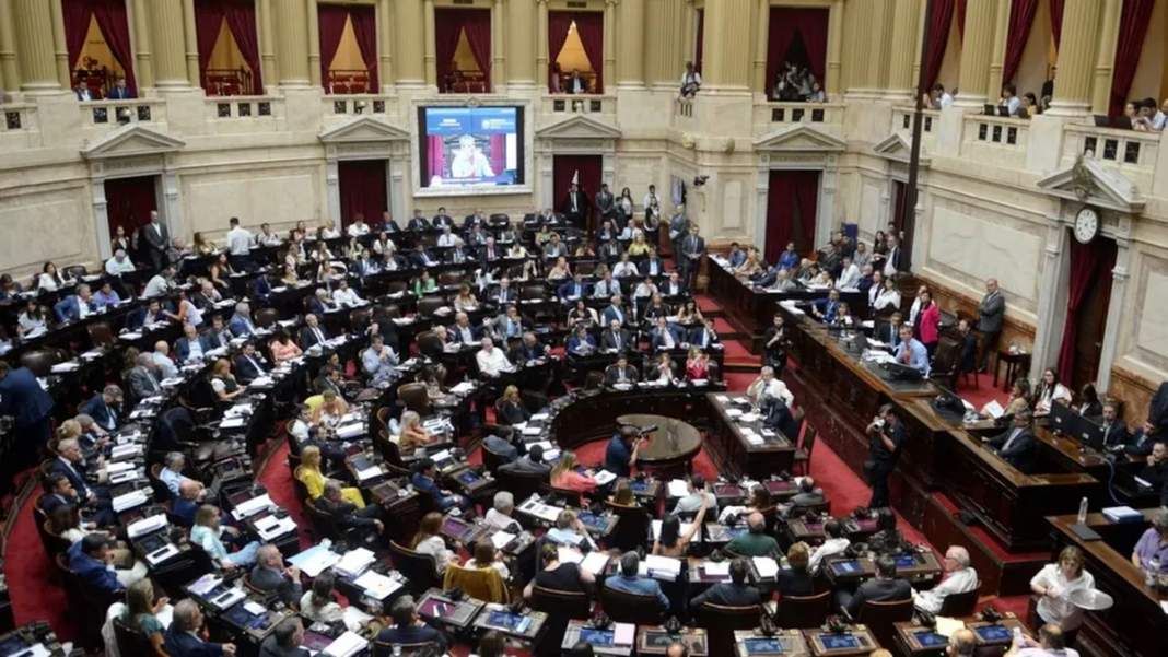 Sesión en la Cámara de Diputados