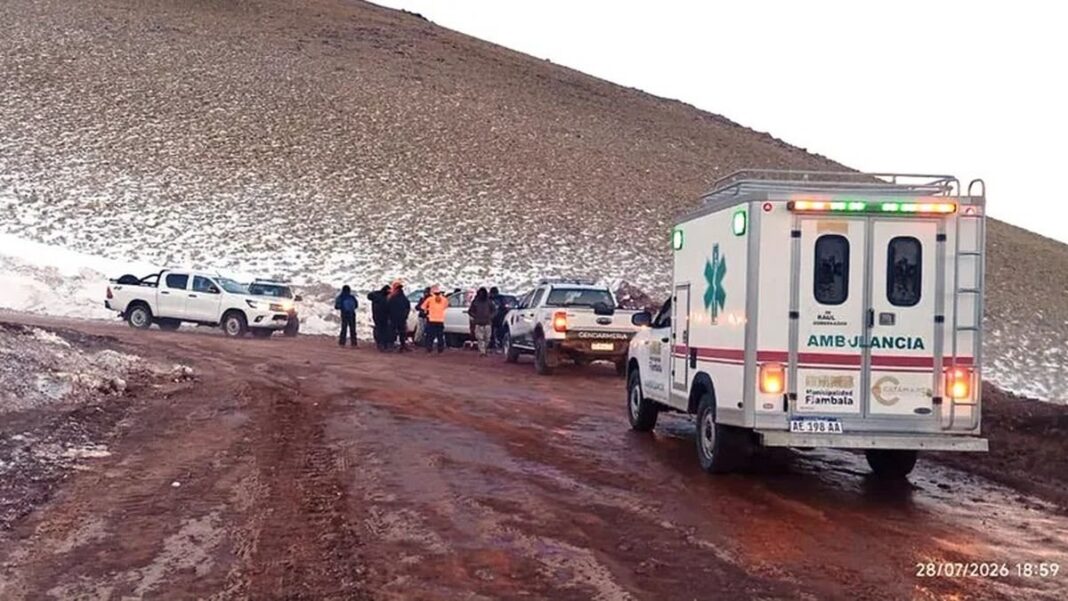 Vista de la zona del Balcón del Pissis en Fiambalá, Catamarca