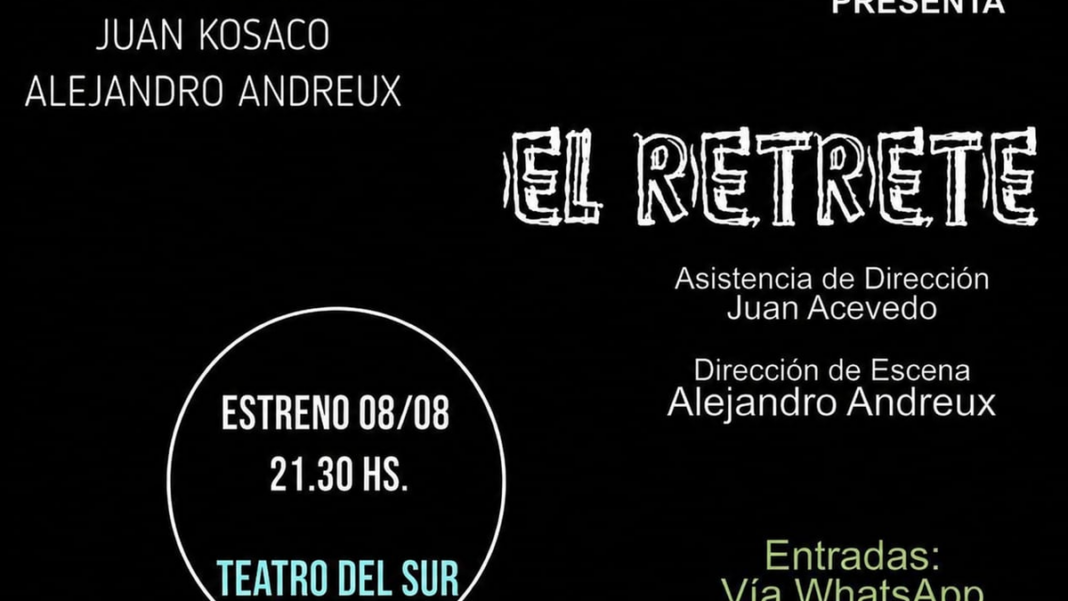Escenario de la obra El Retrete en Catamarca