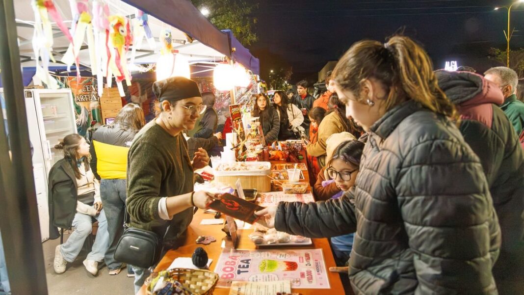 Turistas en San Fernando del Valle de Catamarca durante el fin de semana largo