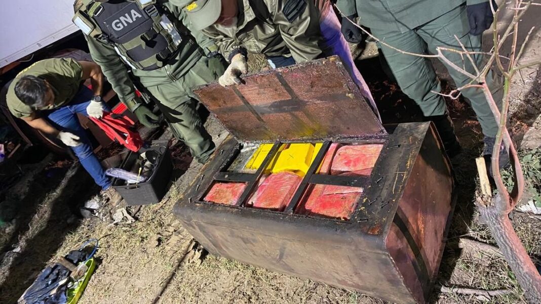 Gendarmería Nacional secuestra droga en Catamarca