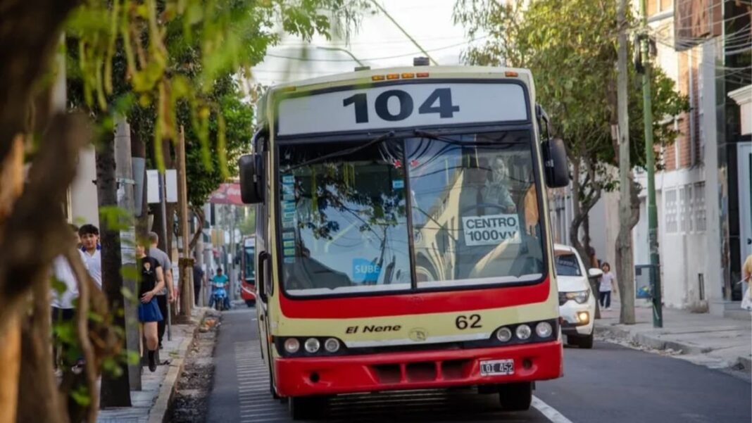 Colectivo de la empresa El Nene en Catamarca