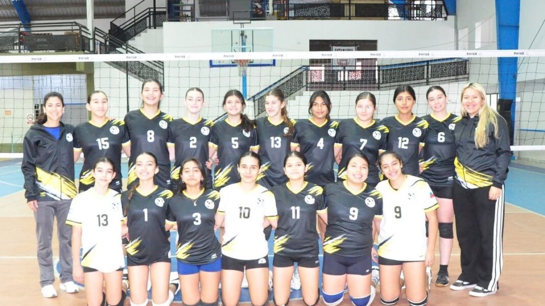 Seleccionado femenino Sub 14 de vóley de Catamarca