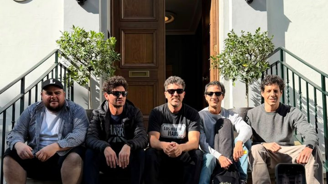 Los Hijos de Harri en Liverpool durante la International Beatleweek