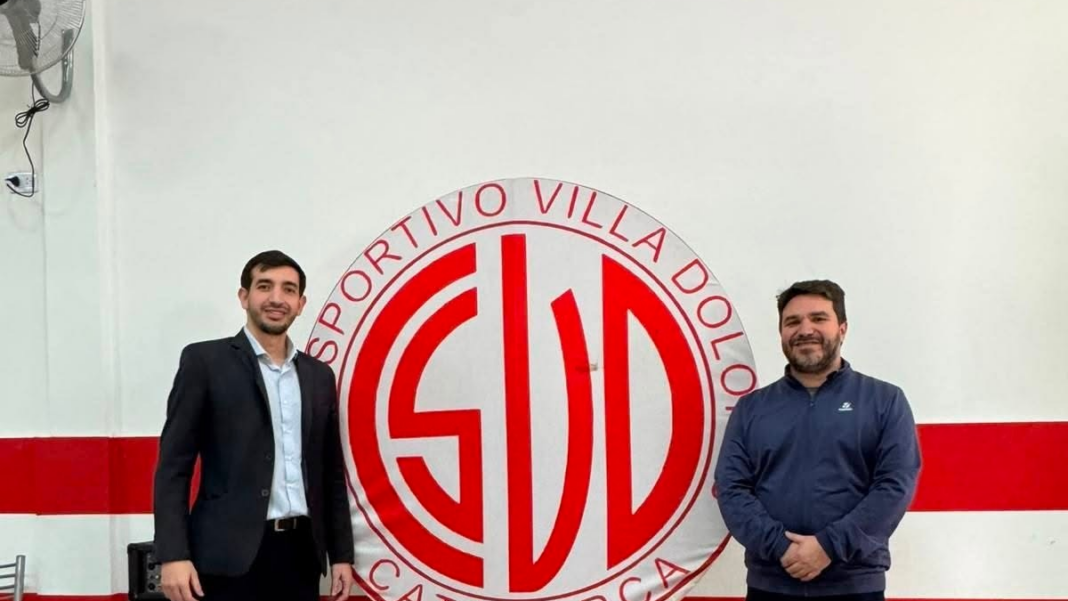 Mario Indalecio Vega, nuevo presidente del Club Sportivo Villa Dolores