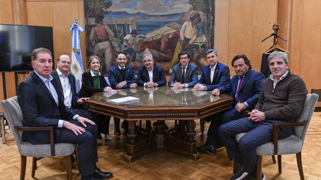 Reunión de gobernadores del Norte Grande con funcionarios nacionales