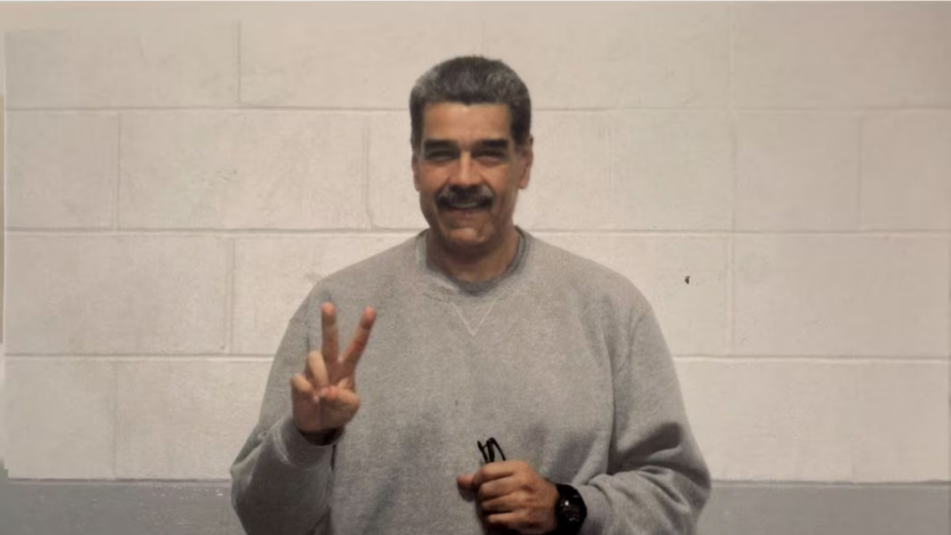Nicolás Maduro en el Centro Metropolitano de Detención de Nueva York