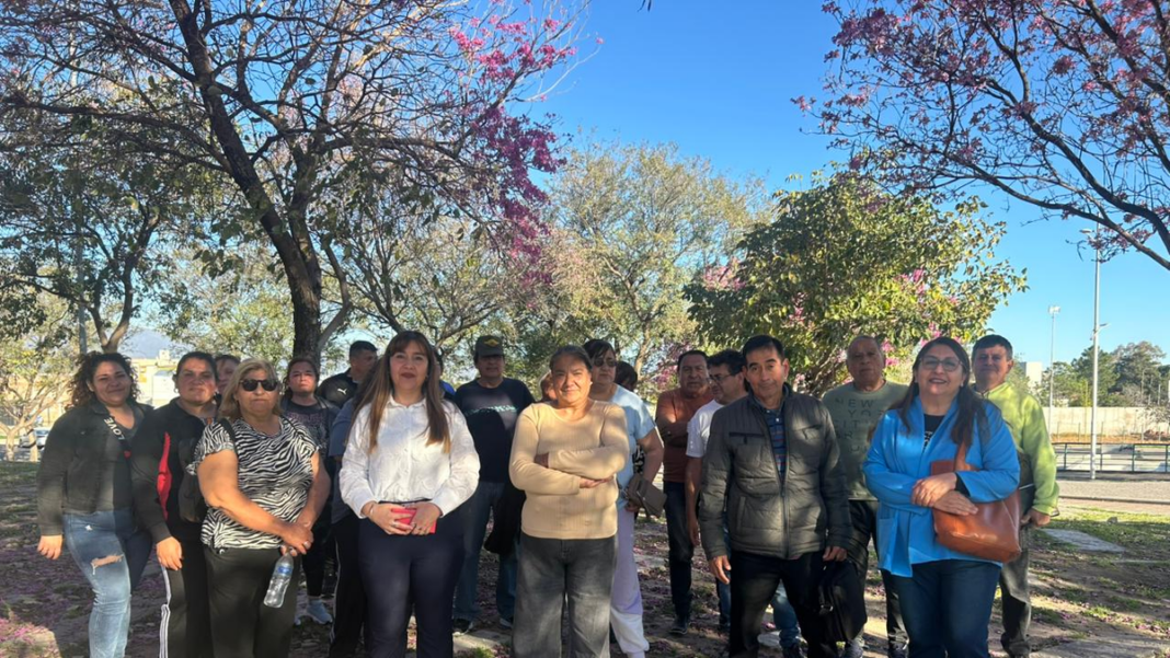 Manifestación de policías y penitenciarios en el Parque de los Niños de Catamarca