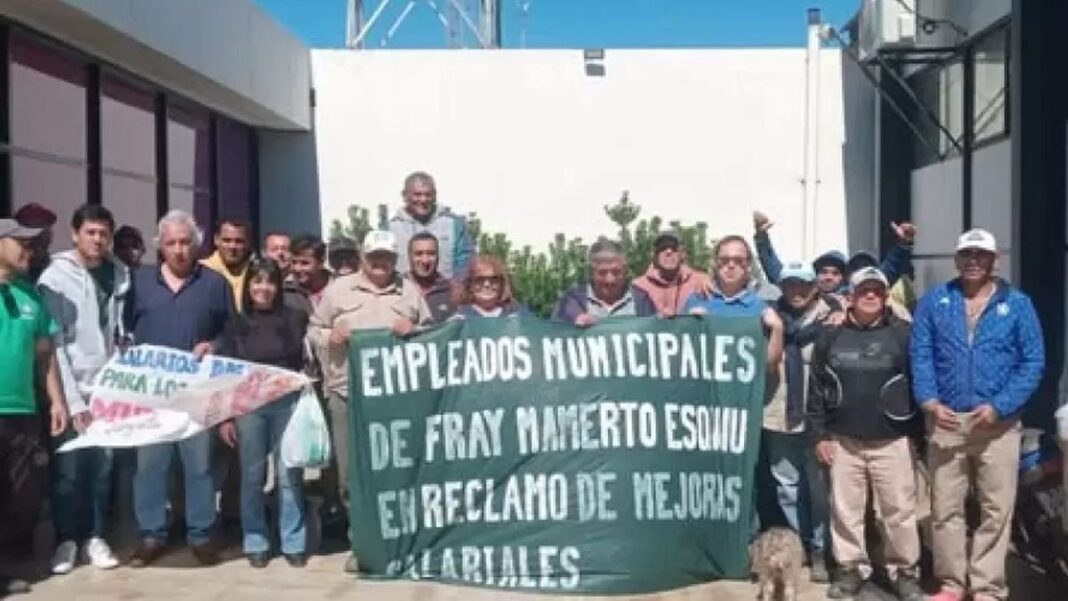 Reunión entre ATE y Ejecutivo municipal de Fray Mamerto Esquiú