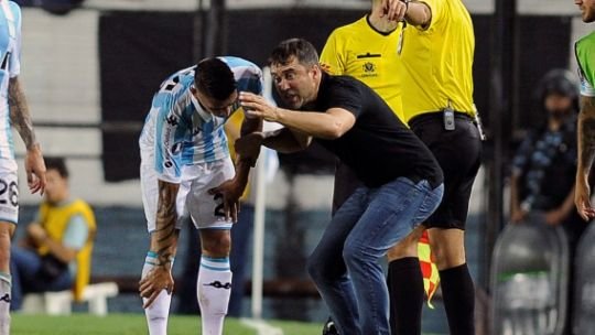 Ricky Centurión durante un partido de fútbol