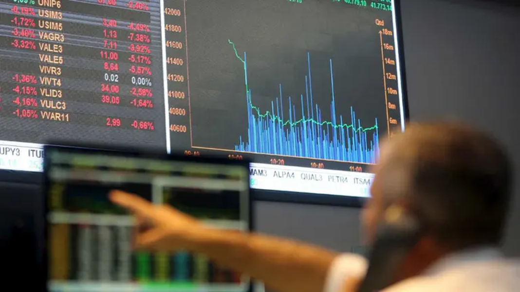 Gráfico del riesgo país argentino en aumento