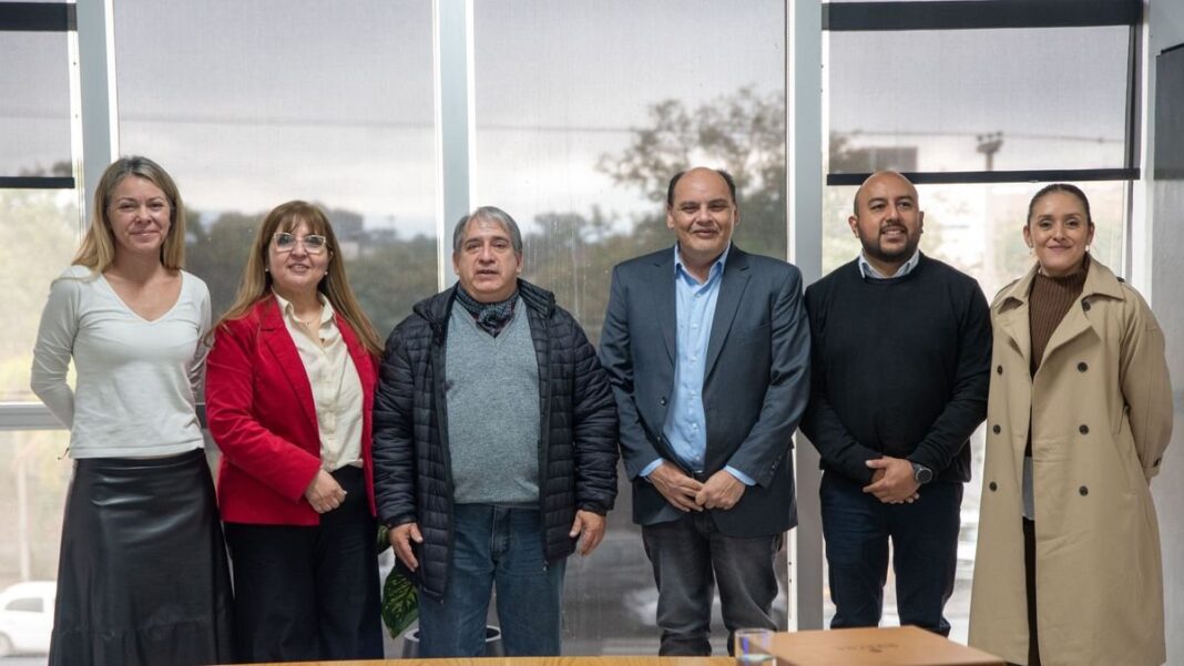 Gustavo Saadi y Ricardo Guzmán en el Nodo Tecnológico