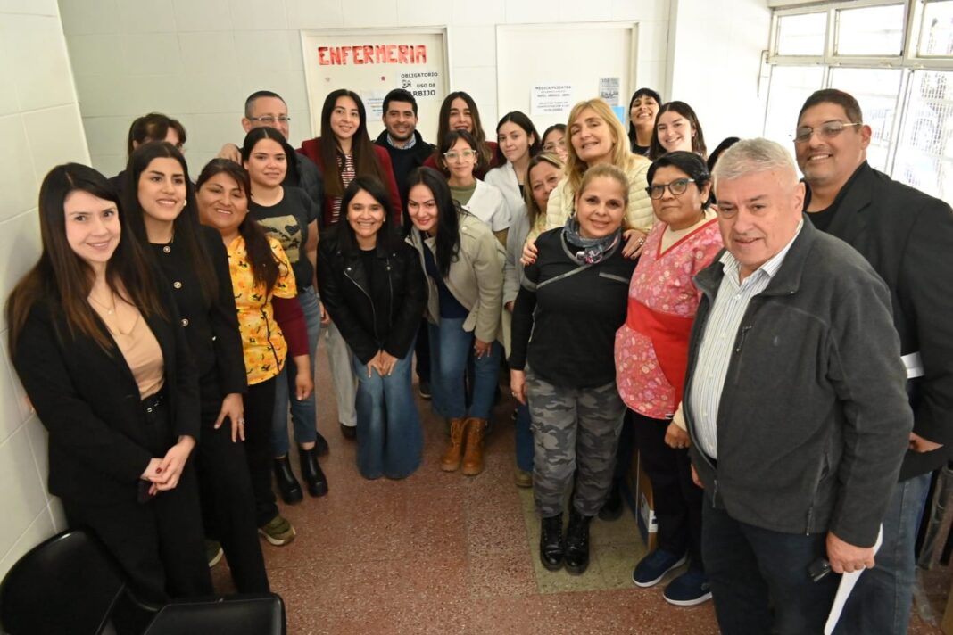 Entrega de equipamiento a Caps en Catamarca