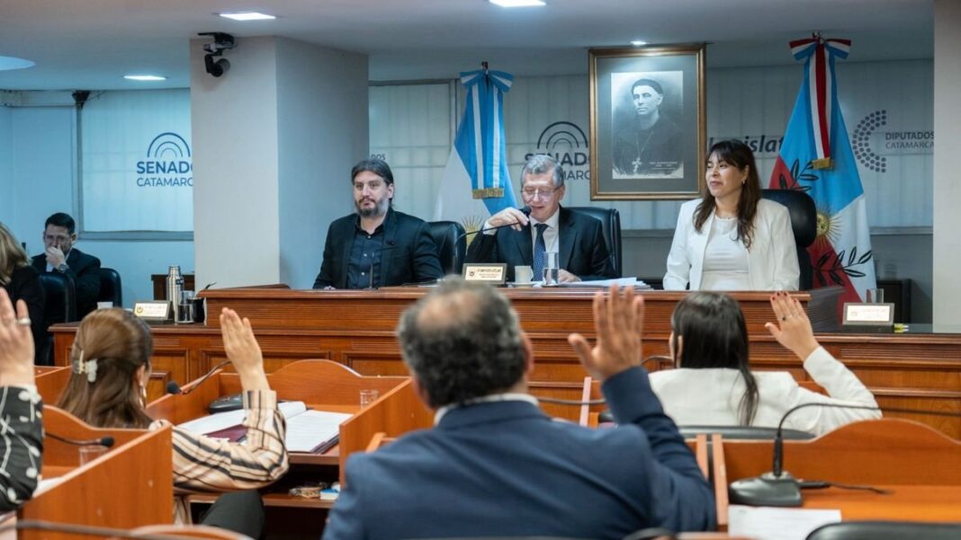 Sesión del Senado de Catamarca