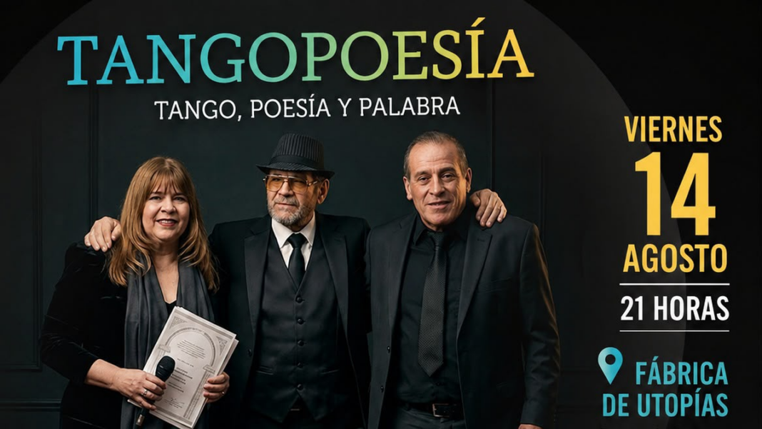 Evento Tangopoesía en Villa Dolores