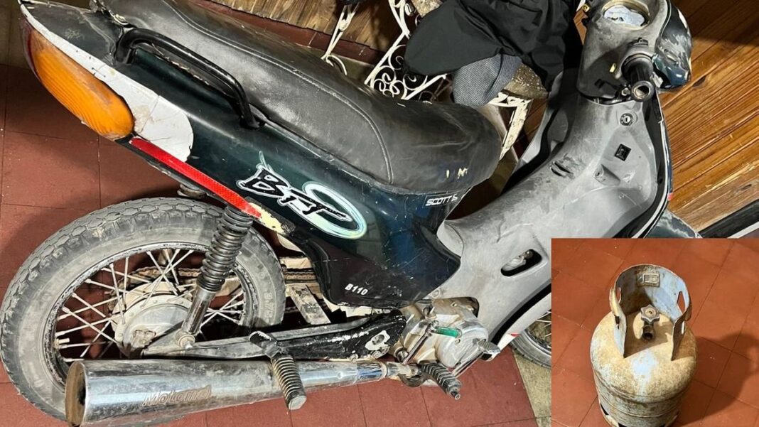 Patrullero policial en Tinogasta, Catamarca