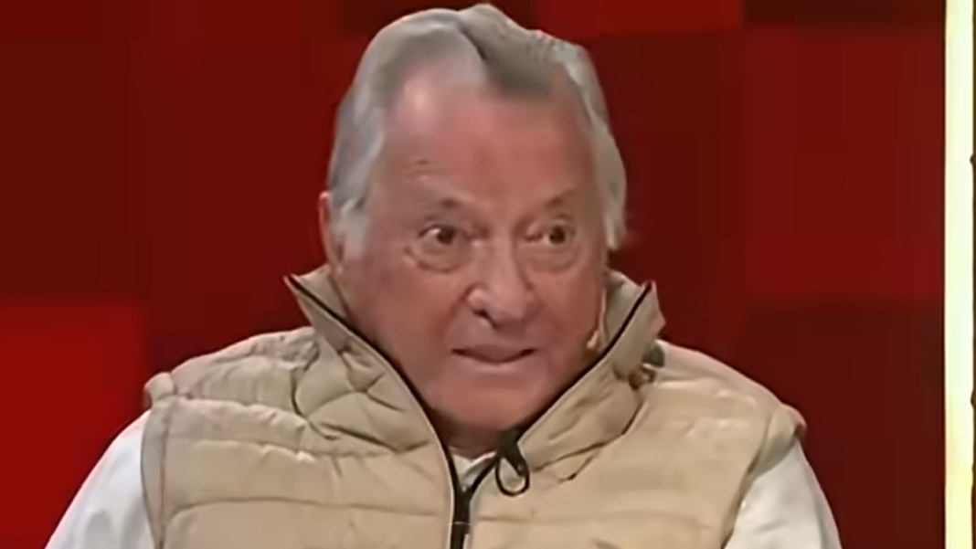 Luis Barrionuevo durante una entrevista