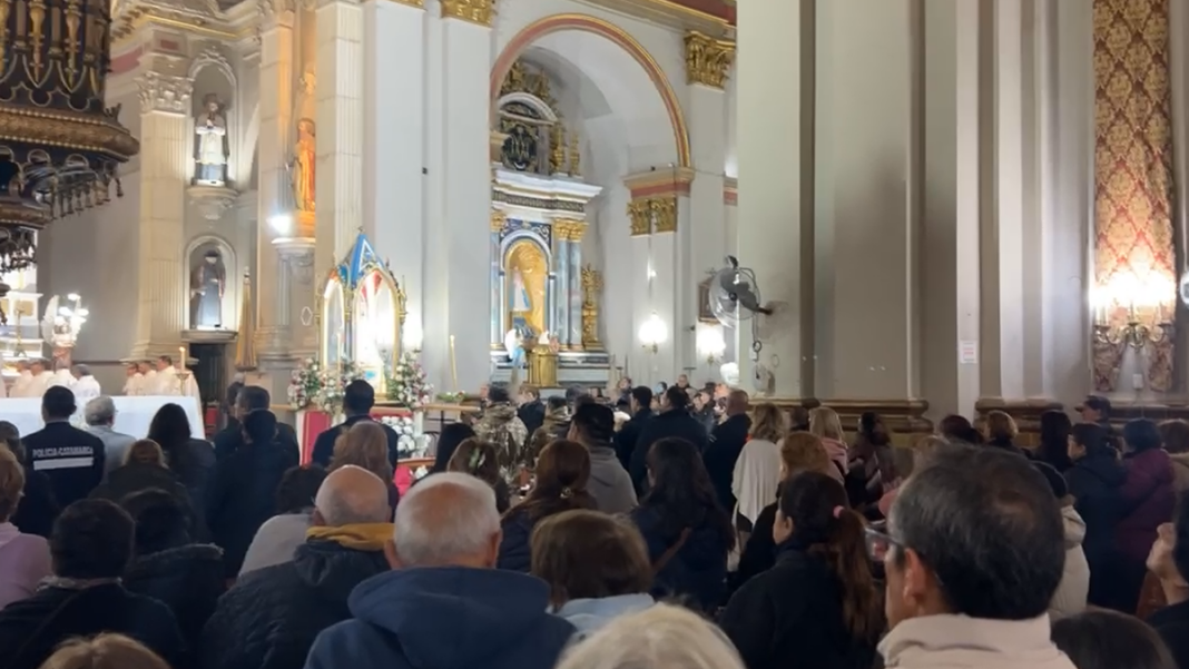 Misa en la Catedral Basílica de Catamarca por el Día del Milagro
