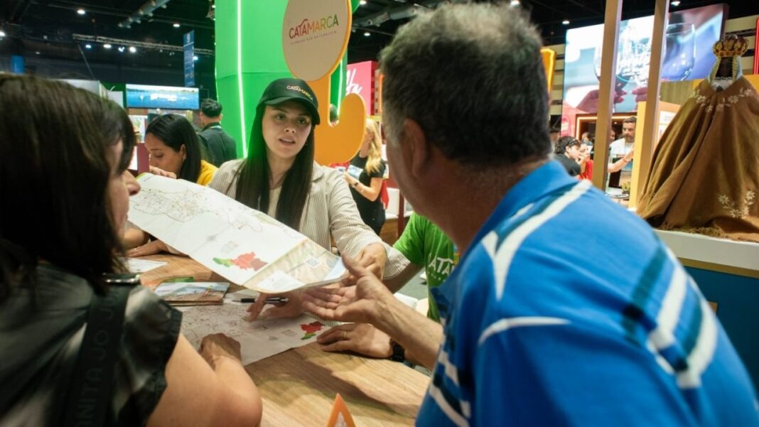 Stand de Catamarca en la Feria Internacional de Turismo