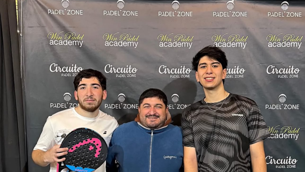 Ignacio Leiva e Ignacio Córdoba celebrando el título en Córdoba