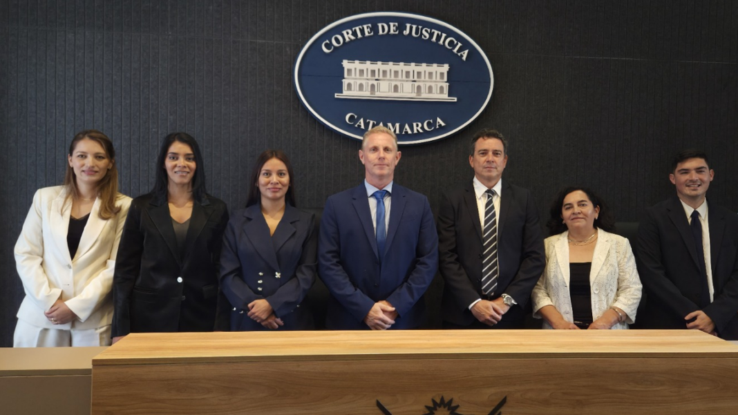 Toma de juramento de nuevos funcionarios en la Corte de Justicia de Catamarca