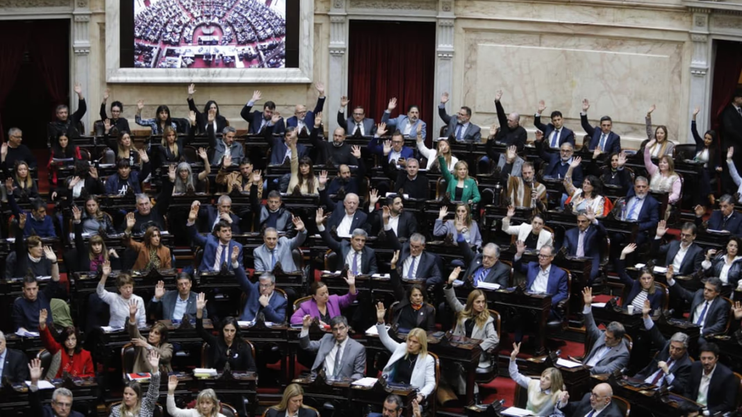 Sesión de la Cámara de Diputados