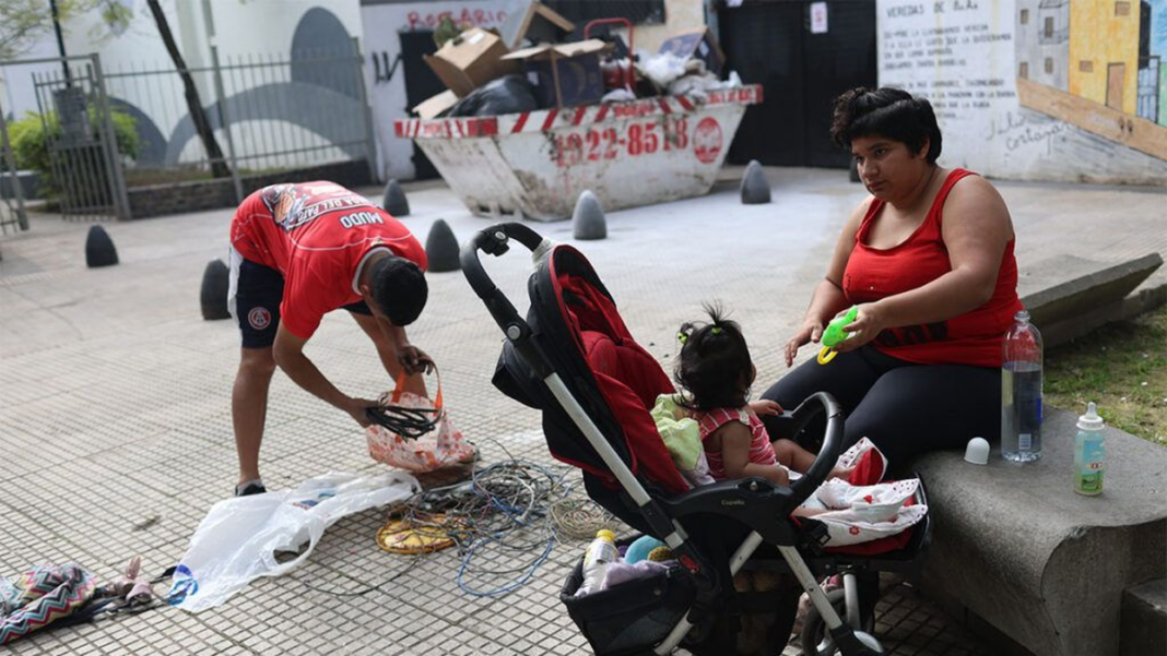 Personas en situación de pobreza en Argentina