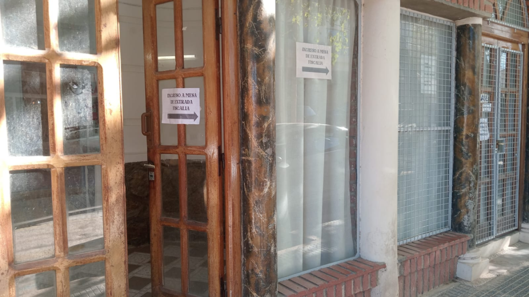 Fiscalía de Andalgalá, lugar donde ocurrió la agresión verbal al fiscal Martín Camps
