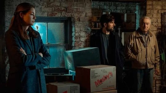 Escena de la película Susurran tu nombre con Robert De Niro