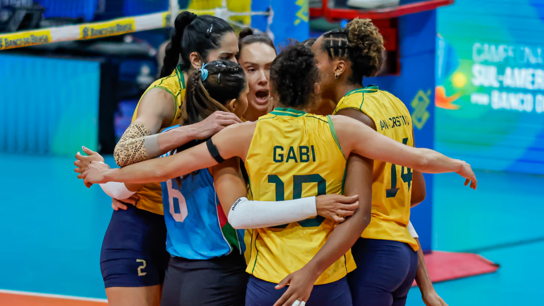 Las Panteras durante la final del Sudamericano 2026 ante Brasil en Río de Janeiro