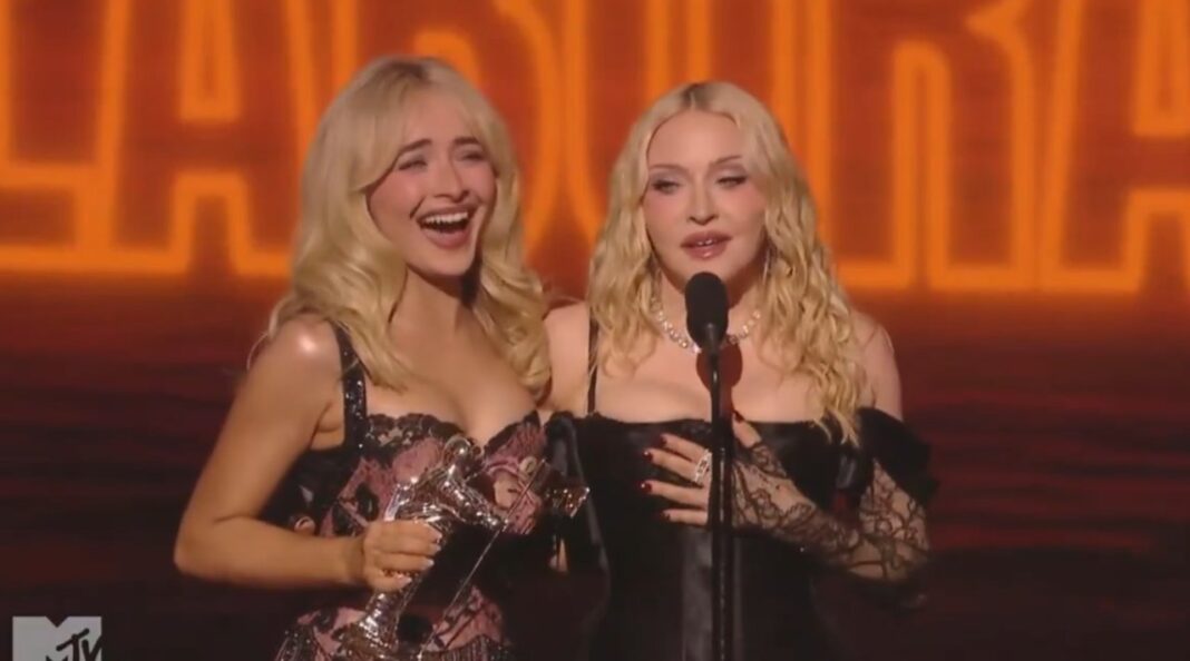 Sabrina Carpenter y Madonna en los MTV VMA 2026