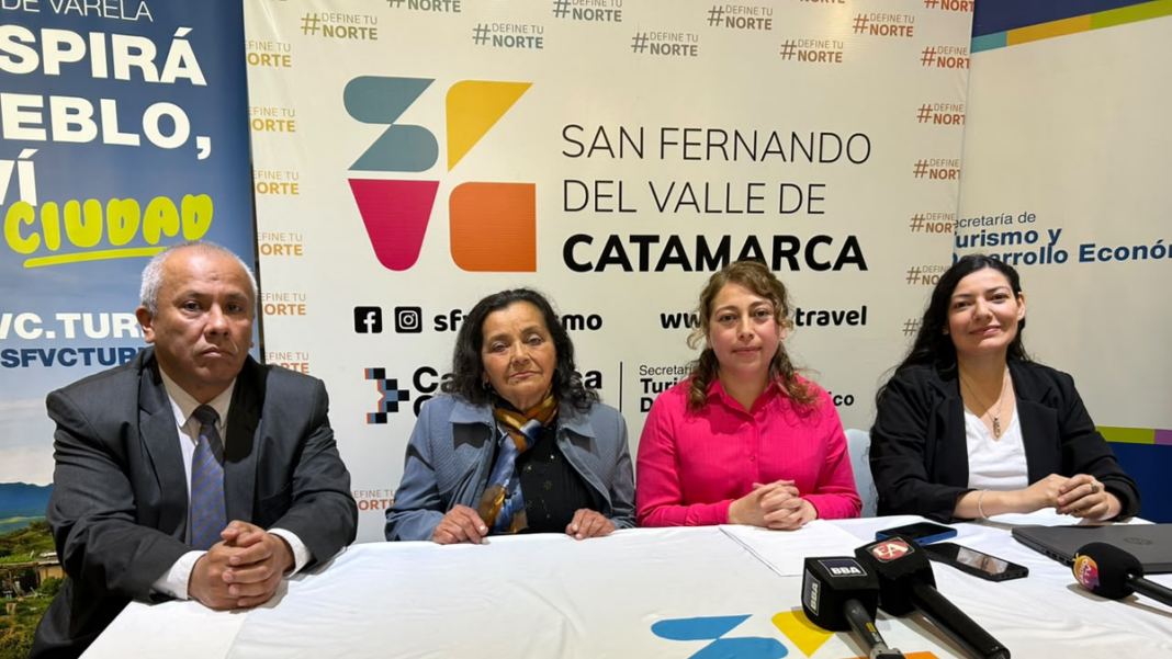 Presentación de la agenda de actividades para la Semana del Estudiante y la primavera en Catamarca