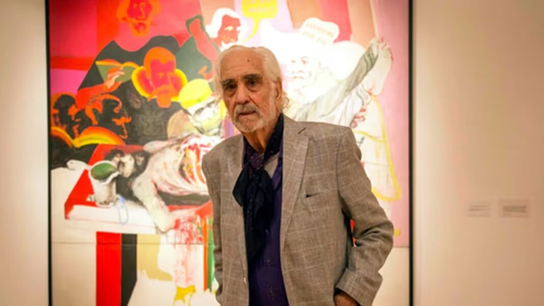 Retrato del pintor argentino Carlos Alonso