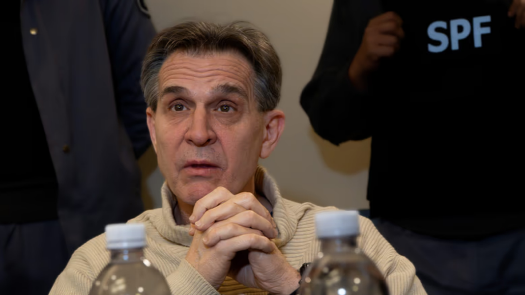 Aníbal Lotocki en una audiencia judicial