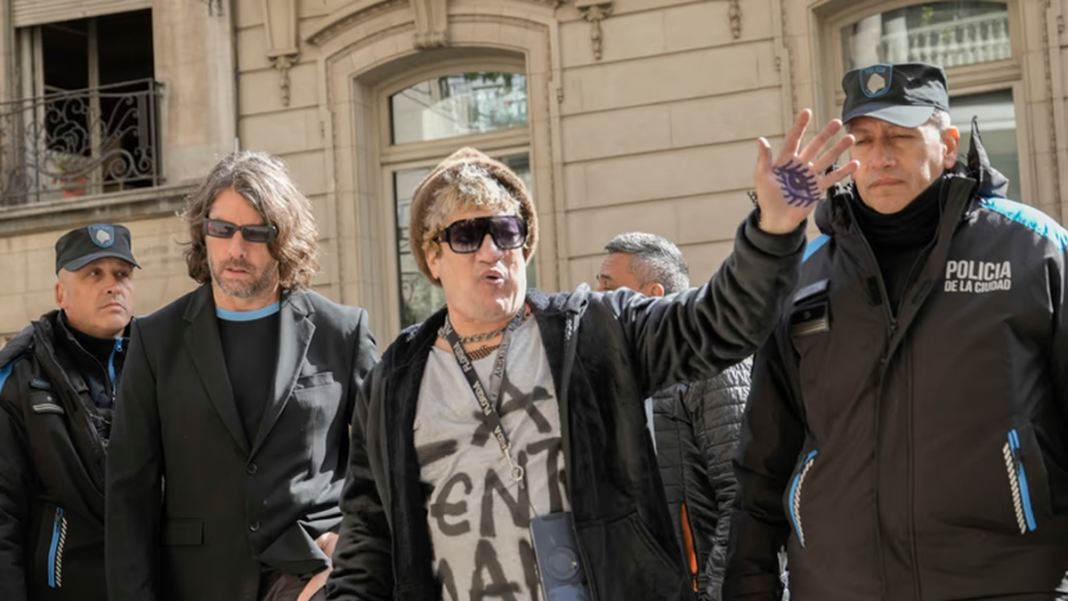 Cristian 'Pity' Álvarez durante una audiencia judicial