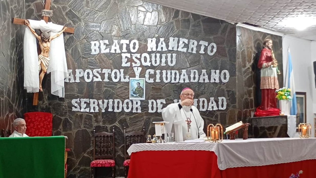 Bendición de embarazadas en la capilla San Ramón Nonato
