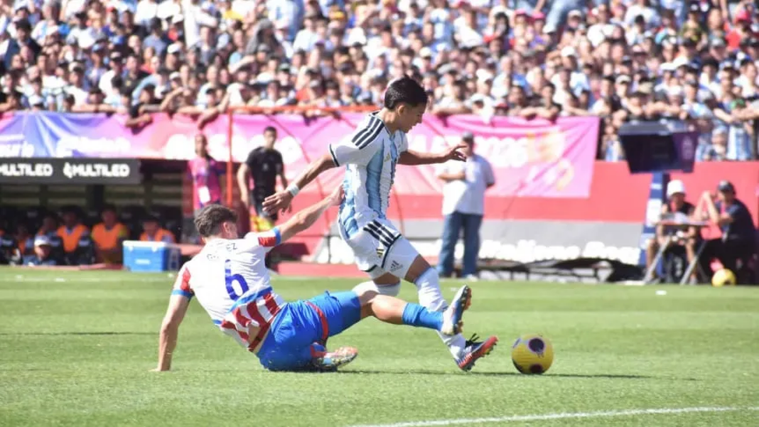 Selección argentina sub-19 durante la final de los Juegos Suramericanos 2026