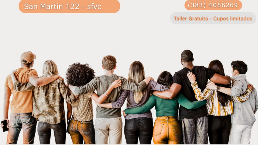 Personas asistiendo a un taller de apoyo grupal