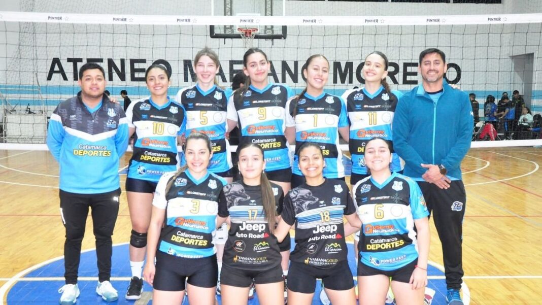 Partido de vóley del Torneo Anual de la Federación Catamarqueña