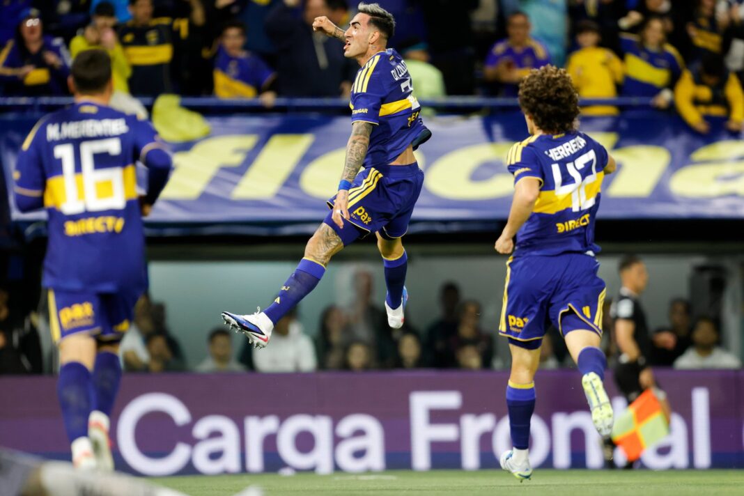 Partido de fútbol entre Boca y Vasco da Gama por la Copa Sudamericana