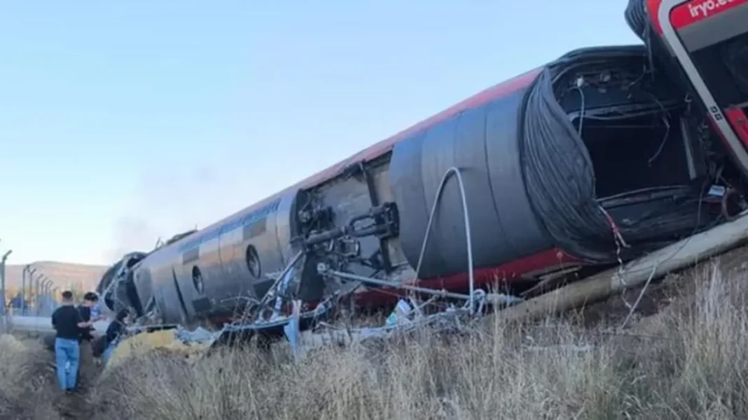 Choque de trenes entre Mora y Orgaz, cerca de Toledo