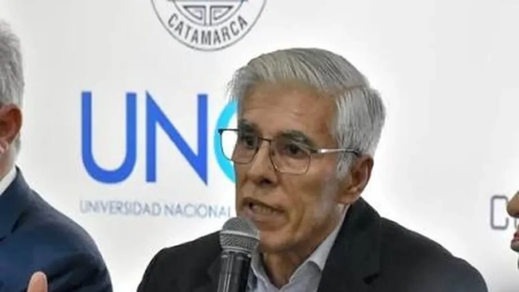 Oscar Arellano, rector de la Universidad Nacional de Catamarca