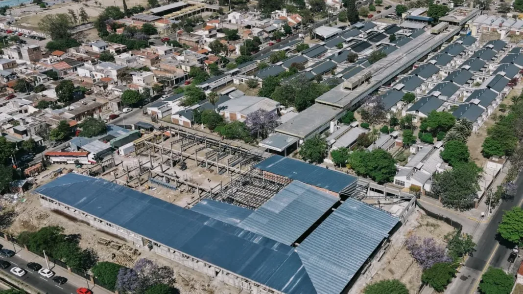 Obras de construcción del nuevo Hospital de Belén en Catamarca