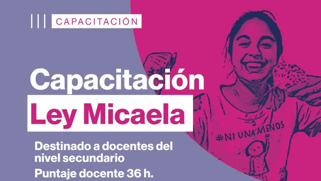 Docentes participando de una capacitación sobre Ley Micaela en Catamarca