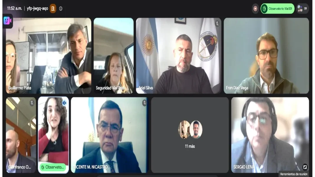 Reunión virtual entre el Consejo Federal de Seguridad Vial, la Agencia Nacional de Seguridad Vial y la Superintendencia de Seguros de la Nación