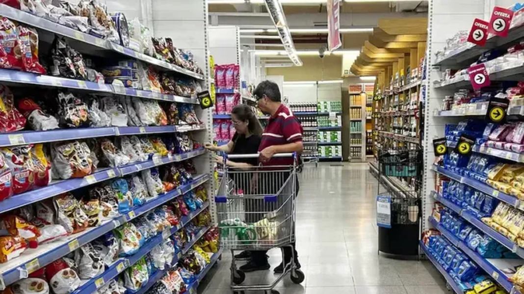 Gráfico de inflación mensual en Argentina