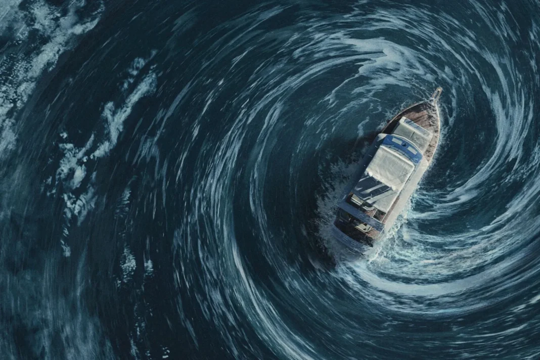 Escena de la película Contra el huracán, disponible en Netflix