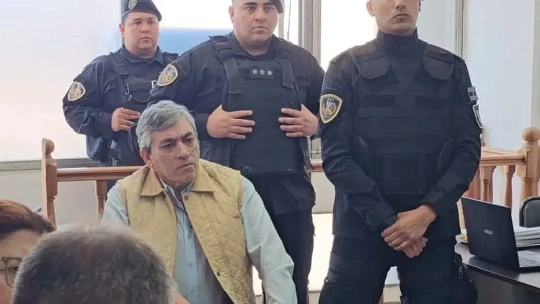 Exintendente de Santa Rosa, Ramón Elpidio Guaraz, durante el juicio