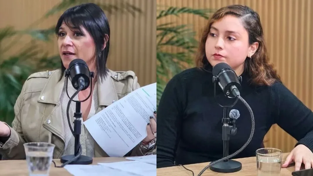 Diputadas Natalia Herrera y Valentina Reynoso en la Legislatura de Catamarca