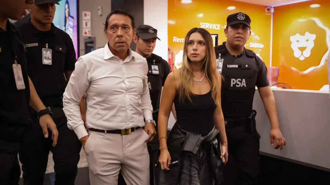 Frente del corralón Lo Bruno en Las Termas de Río Hondo, donde ocurrió el hurto